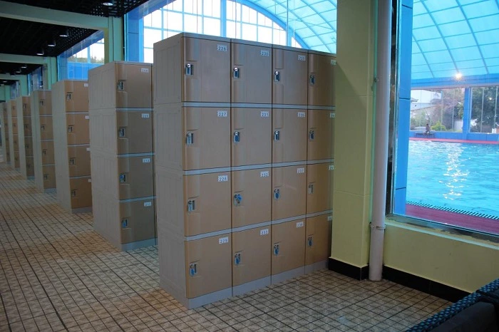 Lockers in Swimming Pools and Waterparks