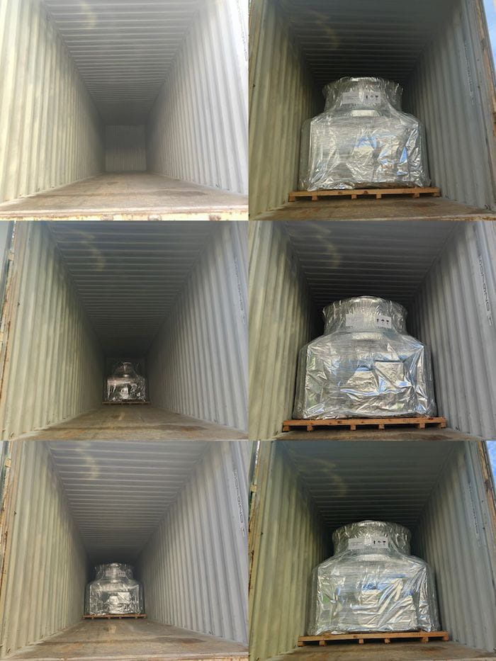 Brand New Circular Knitting Machines Sent to the Customer Brand New Circular Knitting Machines Sent to the Customer
