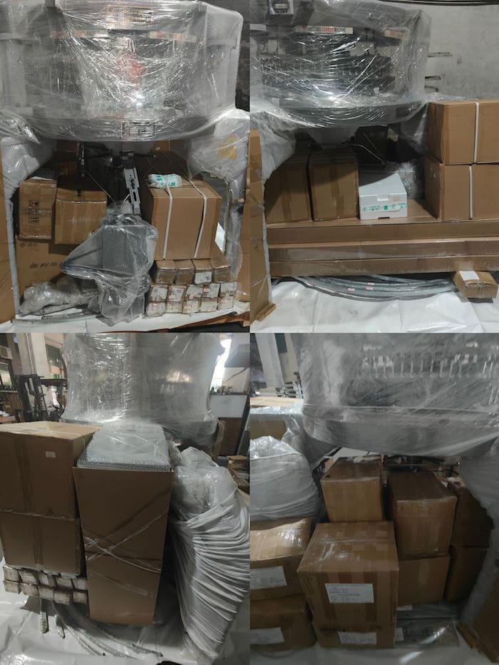 Brand New Circular Knitting Machines Sent to the Customer Brand New Circular Knitting Machines Sent to the Customer