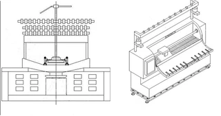 Sự khác biệt giữa máy phẳng và máy tròn