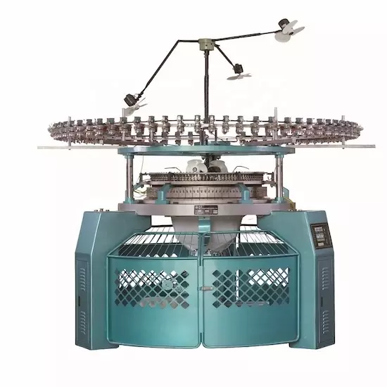 Single-face series circular knitting machine