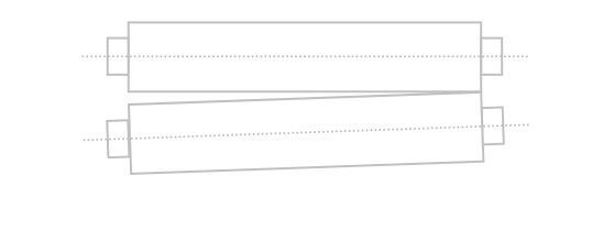 Two Upper Traction Rollers
