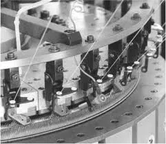 Velocidade ideal da máquina de tricô circular