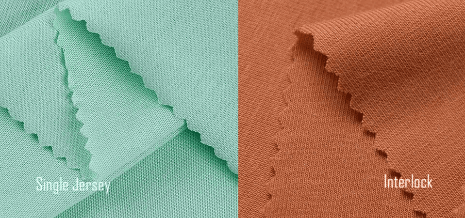 Single Jersey Fabric vs. Interlock Fabric: Key Differences