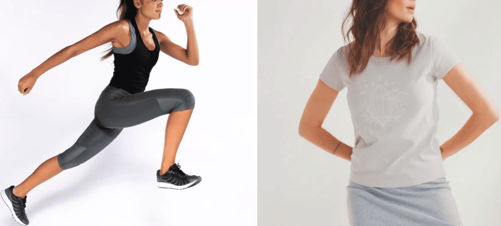 Single Jersey T-shirt and Leggings Single Jersey T-shirt and Leggings