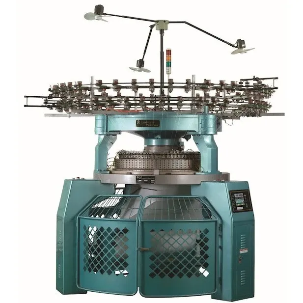 Double Jersey Honeycomb Fabric Circular Knitting Machine