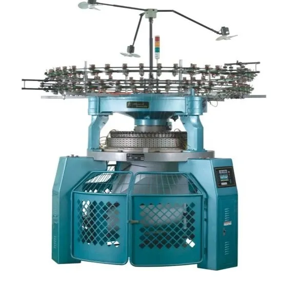 Double-Sided Interlock Circular Knitting Machine