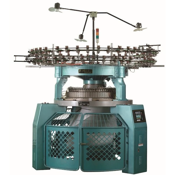 Máquina de tricotar circular de tela de panal de punto de doble cara