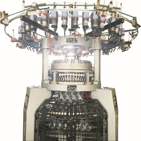 Computerized Rib Transferred Jacquard Knitting Machine