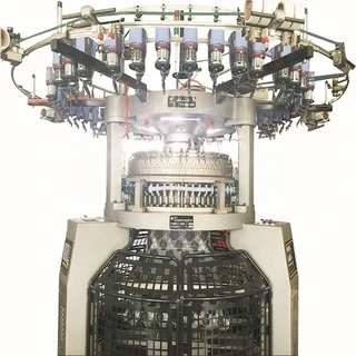 Double Side Jacquard Cotton Polyester Round Knitting Machine