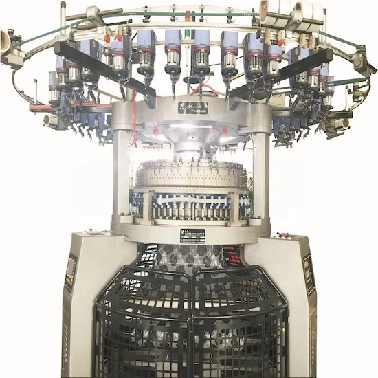 Computerized Rib Transferred Jacquard Knitting Machine