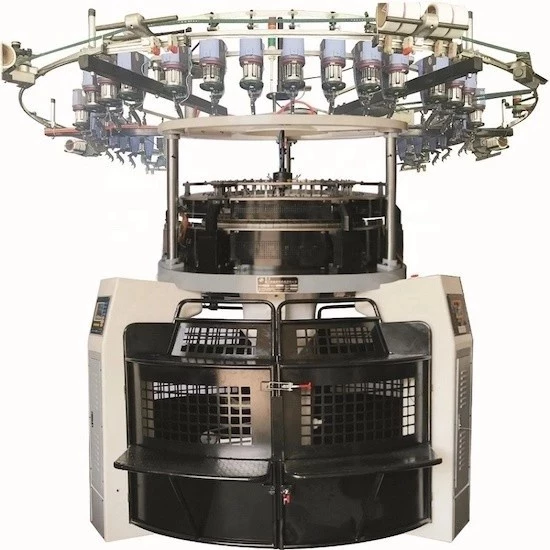 Máquina de tejer circular Jacquard de transferencia de computadora