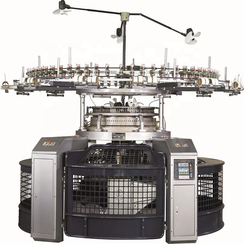 China Single Jersey Circular Knitting Machine For Highly Productive