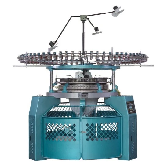 Máquina de tricotar circular de tela Lycra de poliéster ultrafino