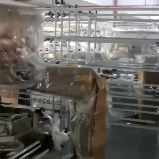 Circular Knitting Machines Have Arrived at the Client s Factory