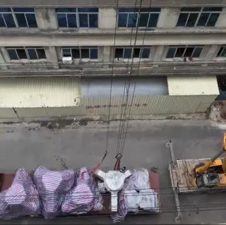 원대한 새로운 기계는 이미 우리 고객의 큰 프로젝트에 도착했습니다.