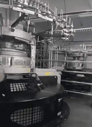 YUANDA Open-Width Circular Knitting Machines in Action