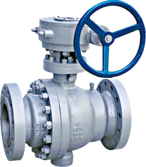 Flanged End Trunnion Ball Valve, ASME B16.10