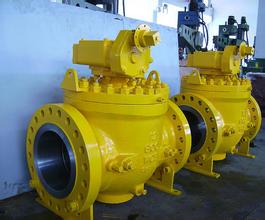 Trunnion Mounted Metal Seated Ball Valve, Hydraulic