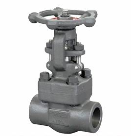 API 602 Forged Steel Gate Valve, Socket Welding