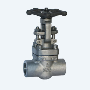 Forged Steel Socket Welded Gate Valve, Bolted Bonnet