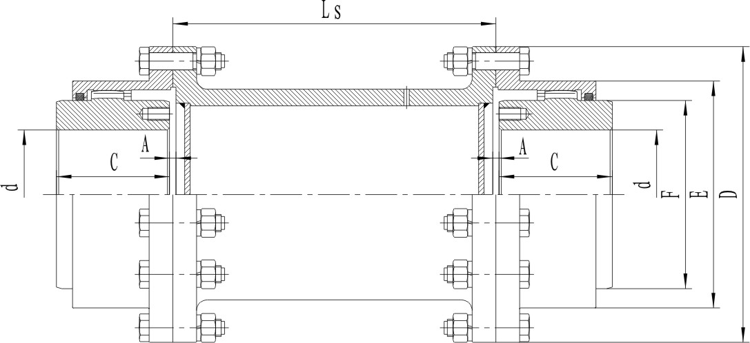 Gear Coupling - GAT Type - China Suoda