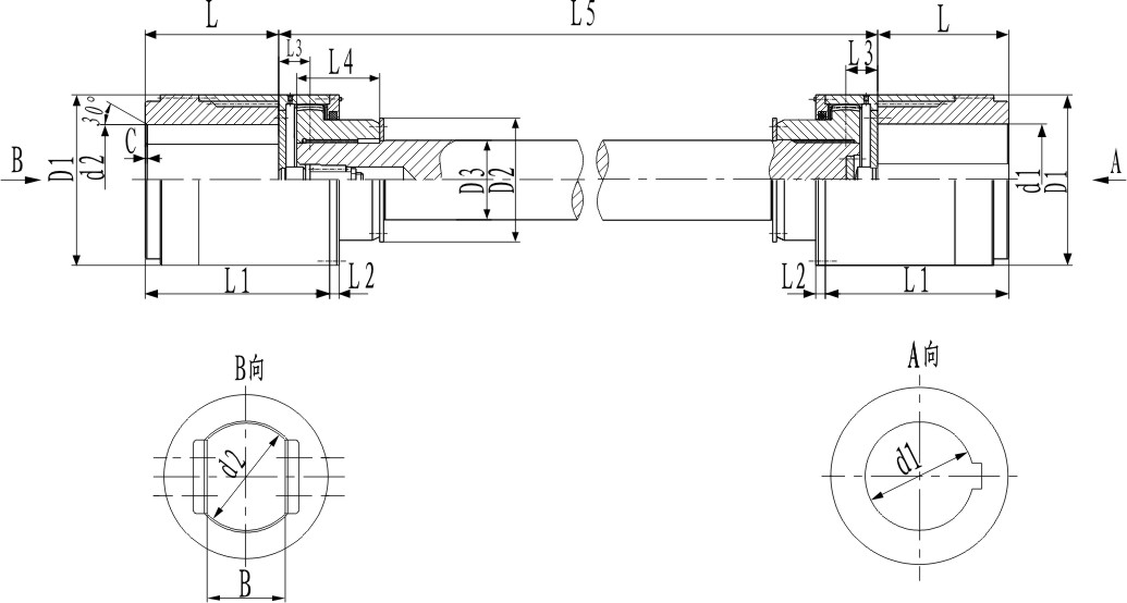 Hub Style Gear Coupling - GZB Type - China Suoda
