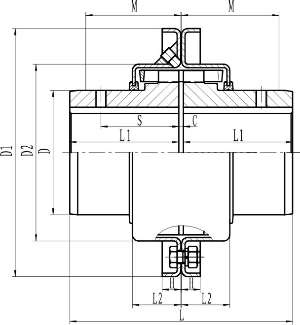 Resilient Grid Coupling, Flexible - China Suoda
