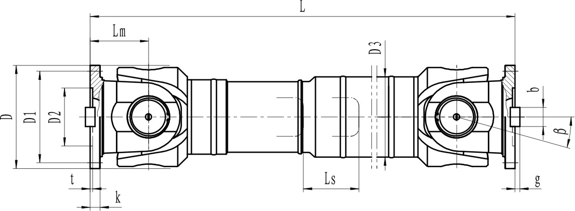 Steering Shaft Universal Joint - UCB Type - China Suoda