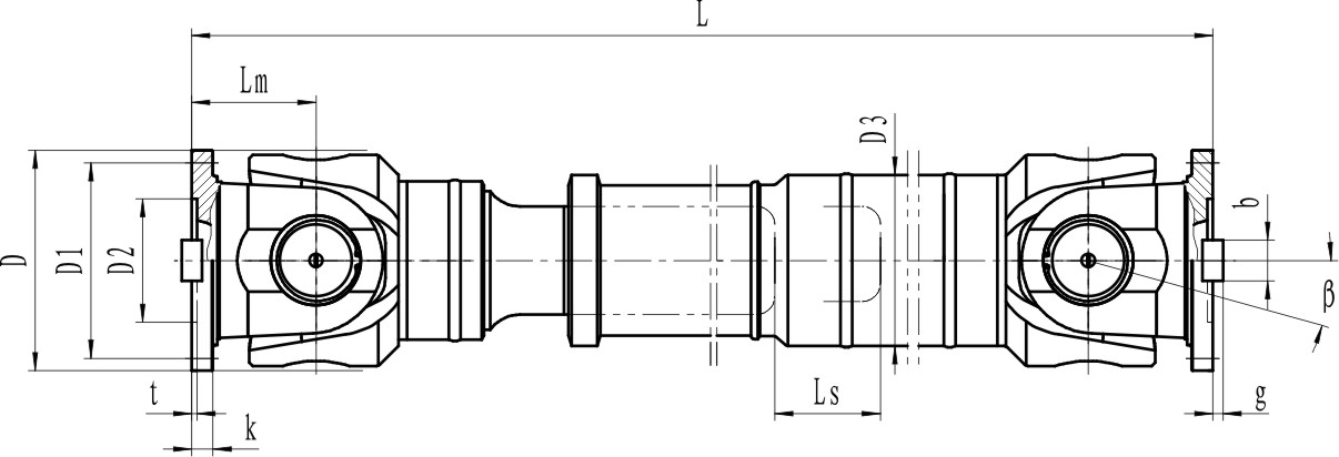 Heavy Duty Universal Joint - UCL Type - China Suoda