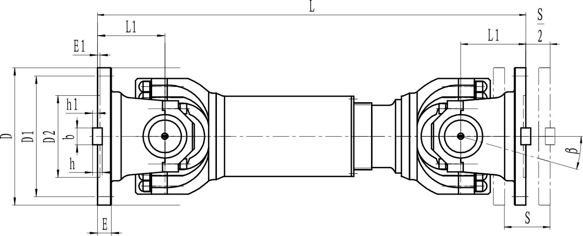 Cardan Shaft Universal Joint - UPD Type - China Suoda