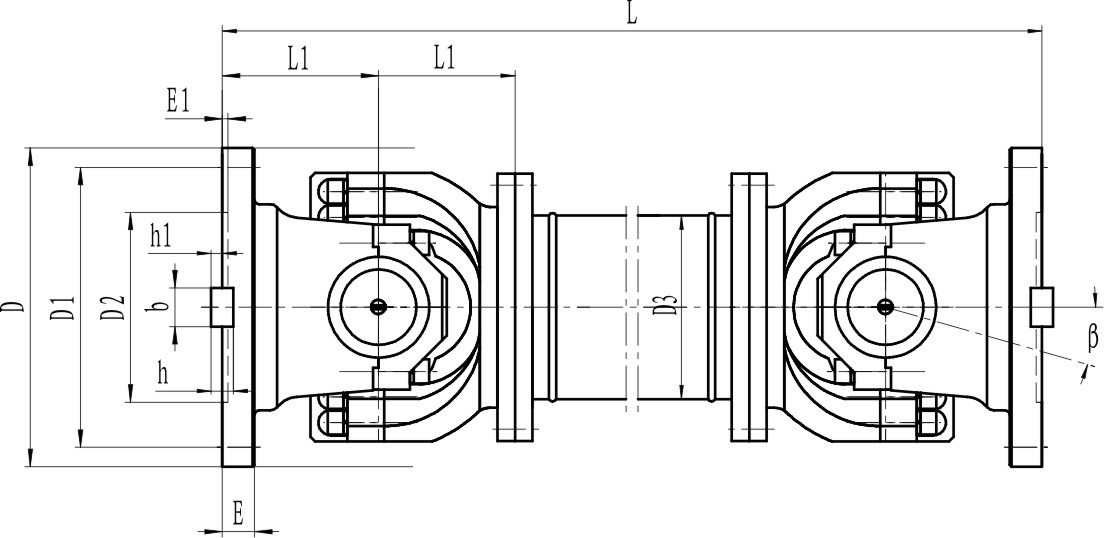 Mechanical Universal Joint - UPW Type - China Suoda