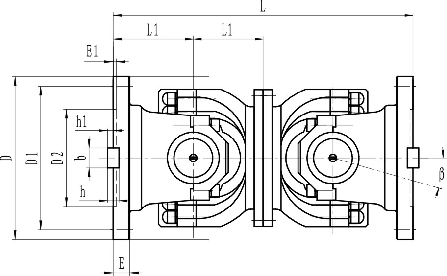 Industrial Precision Universal Joint - UPY Type - China Suoda