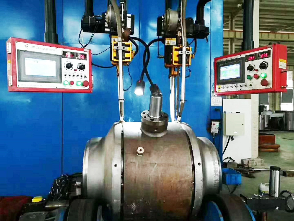 A Submerged Arc Welding Machine