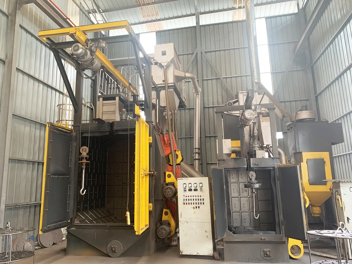 The Shot Blasting Machine