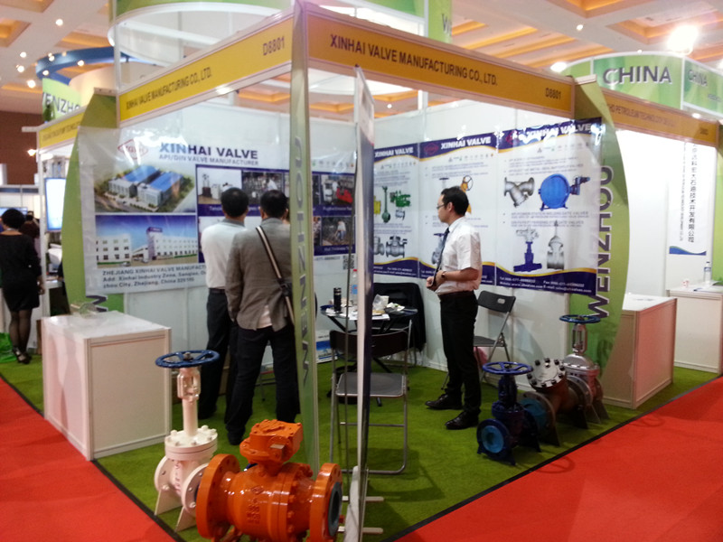 Xinhai Valve at Oil & Gas Indonesia 2013