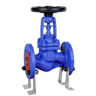 DIN EN 13709 Bellow Seal Globe Valve, DN15-DN600, PN6-PN100