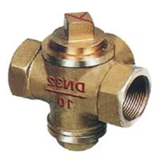 Three-way Internal Thread Plug Valve