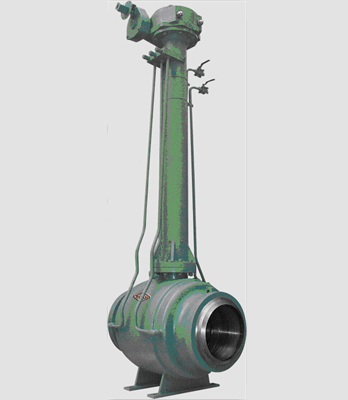 The structural features of an all-welded ball valve The structural features of an all-welded ball valve