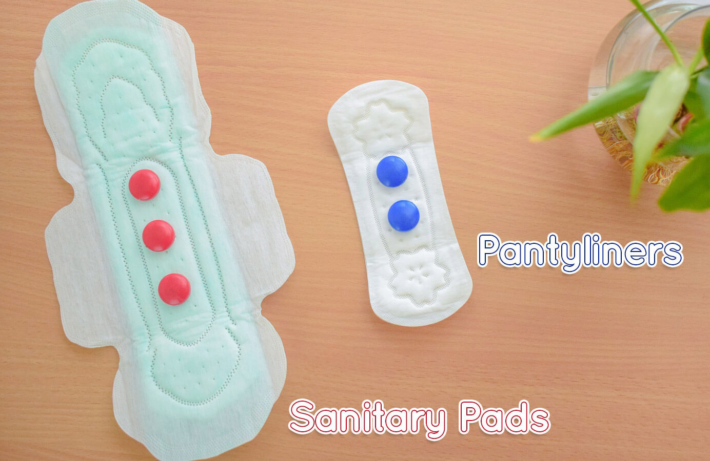 The Difference between Sanitary Napkins and Pantyliners