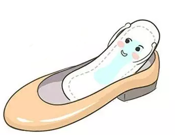 The Sanitary Napkin Used as Insoles
