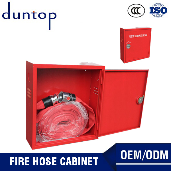 Fire hose reel with cabinet