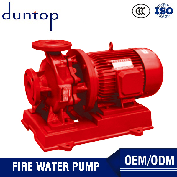 horizontal fire pump