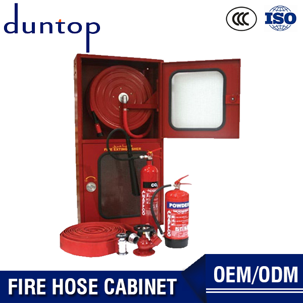 hose reel cabinet with door