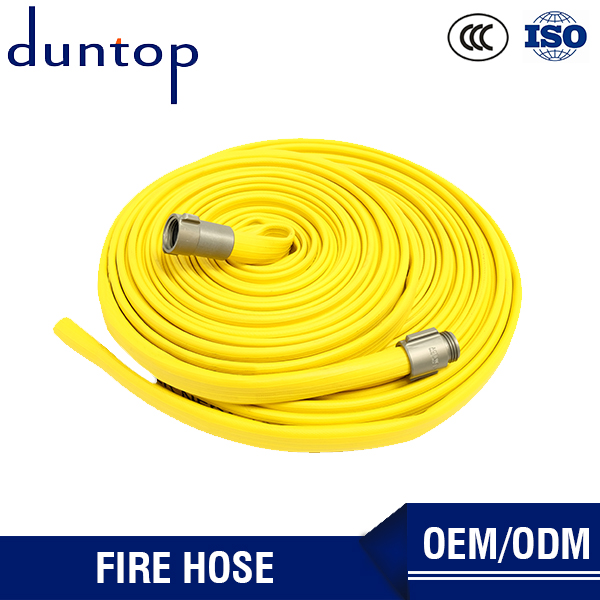 Yellow Color Fire Proof Flexible Duraline Hose Fire Hose