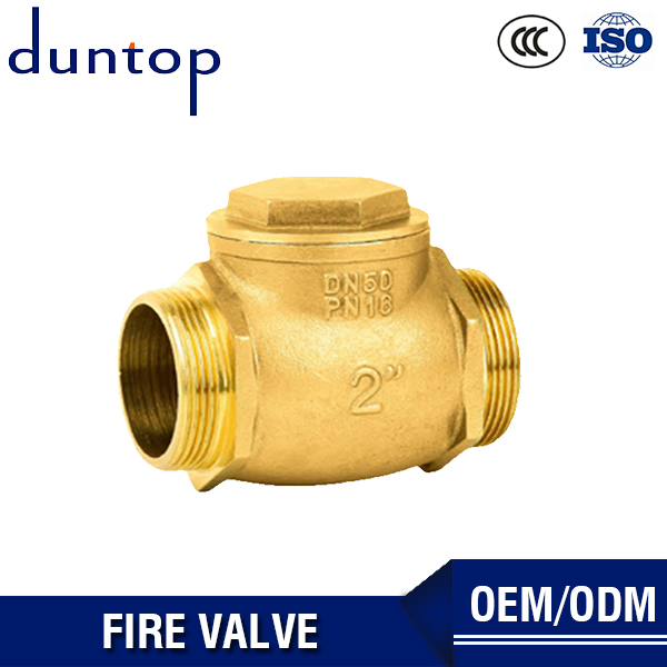 Safety Stainless Steel Screwed Fire Fighting Brass Gate Valve