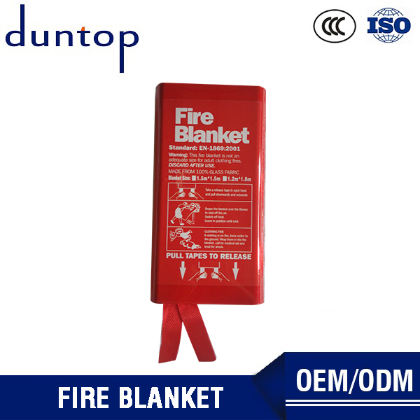 CE EN 1869-2001 PVC Box Types Of Fire Blanket Price