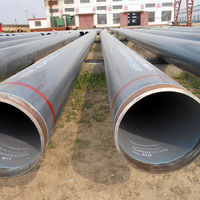 30-inch Seamless Steel pipes with Thickness: 18 mm Lengths of 8 meters Material grade: ASTM A106