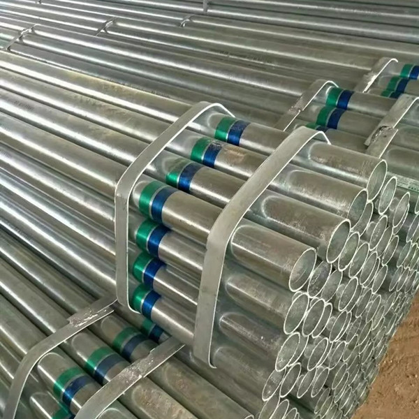 GALVANIZED STEEL PIPE (BS1387 CLASS C), SIZE:DN100DIA SCH10S LENGTH: 6 MTR