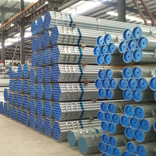 DN100 SCH40 ASTM A106 Gr.B Seamless Galvanized Steel Pipe Plain Ends For Greenhouse Frame